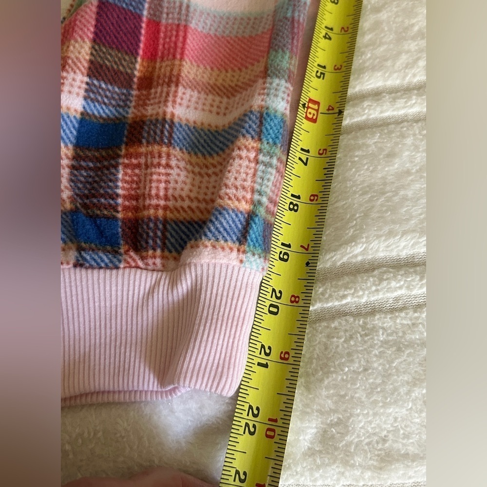 NWT Cat & Jack Pink Plaid Pajamas SZ 8 Girl Youth​​​​​ - Picture 7 of 16